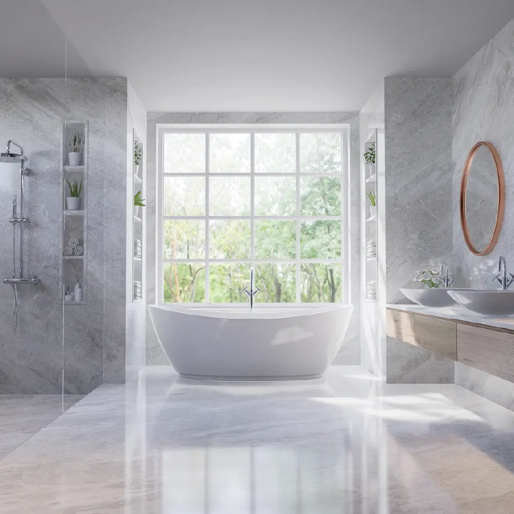 Free Standing Bathtub Bathroom Remodeling Services in Calgary