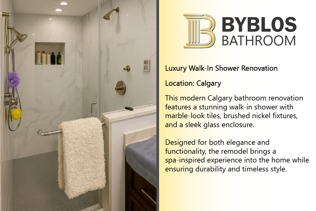 Luxury Walk-In Shower Renovation