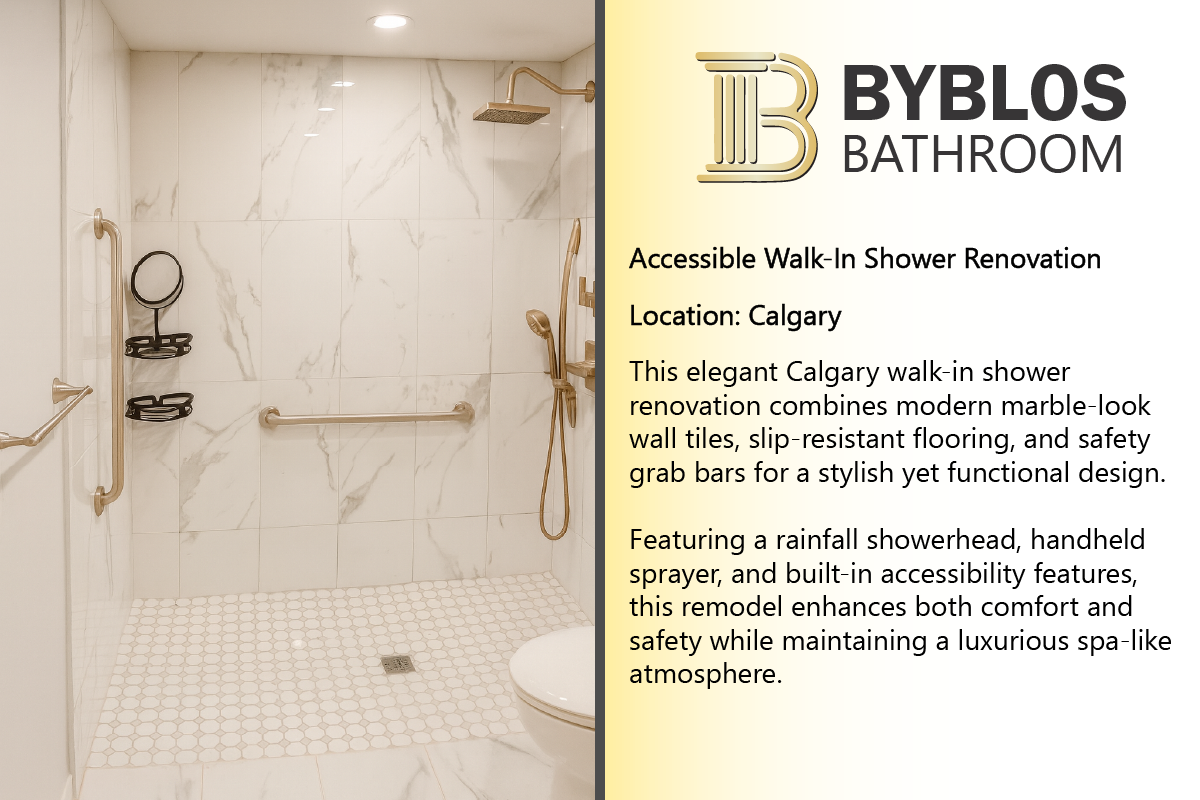 Accessible Walk-In Shower Renovation